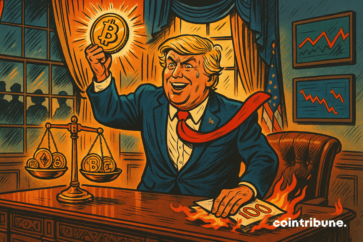 The first 100 days of Trump: Krypto promises with economic turbulence