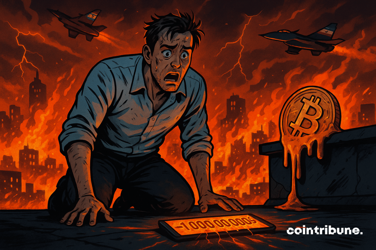 Bad news for crypto investors: $ 1.16 billion liquidated after Israeli strikes in Iran